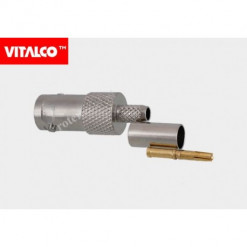 Gniazdo BNC zaciskane na...