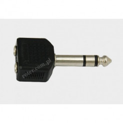 Adapter wtyk 6,3 stereo /...
