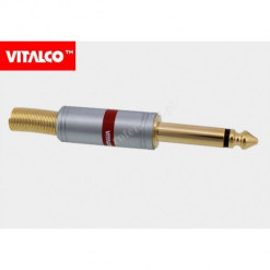 Wtyk 6,3 mono CHROME 7mm...