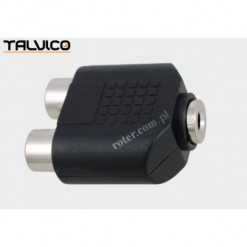 Adapter.gniazdo RCAx2 /...