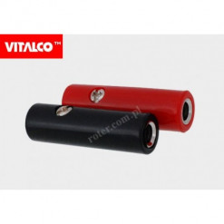 Gniazdo banan na kabel...