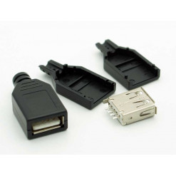 GNIAZDO USB TYPU A NA KABEL...