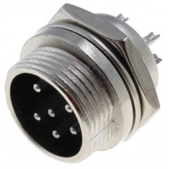 GNIAZDO MIKROFONOWE NC/CB 6...