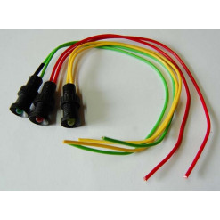 KONTROLKA LED 5MM 230V AC...