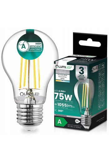 ŻARÓWKA LED E27 FILAMENT...